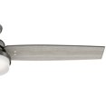 thumbnail image 3 of Hunter 60" Sentinel Brushed Slate Ceiling Fan with Light Kit and Remote, 3 of 9