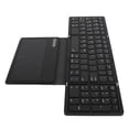 thumbnail image 4 of Teclado Bluetooth plegable de baja latencia, Bluetooth 5.1, teclado de tamaño completo con panel táctil grande para iOS, Android y Windows, 4 of 15