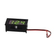 thumbnail image 4 of Chendee 0.56 Inch Led Digital 2-Line Dc Voltage Table Red Blue Green Dc 5-120V Voltmeter,Green, 4 of 9