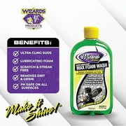 Wizards Products Max Snow Foam Cannon Soap Car Wash Soap for Car Cleaning Supplies and Car Detailing