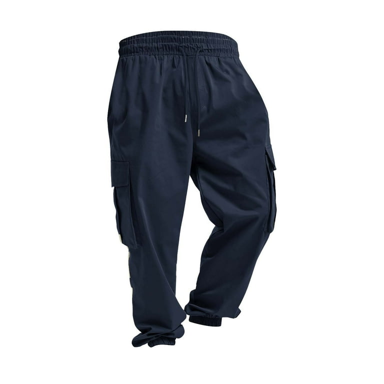 YTONGFAN Clearance 2024 Deals of The Day Mens Denim Joggers Tall Sweatpants for WoMen Latest Clothes Fall Clothes for Men Performance Pants Sweatpants with Fly Front Walmart