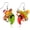 A:Pepper Earrings, variant on Cinco De Mayo Earrings for Women Mexican Fiesta Theme Accessories Margarita and Piñata Dangle Ear Jewelry Mexican Festival Party Outfit Accessories Cinco De Mayo Shirts Dresses[y6649]