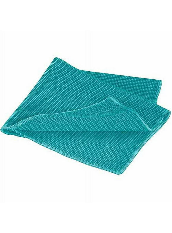 Leifheit Washable and Reusable Microfiber Cleaning Cloth, Turquoise