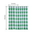 thumbnail image 5 of BalsaCircle 52" x 84" Mint Green Cabana Stripe Curtains Drapes Panels Grommet Window Treatments Decorations, 5 of 8