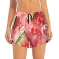 thumbnail image 2 of Daiia Refreshing Watermelon Slices Pattern Women's 2 in 1 Running Shorts - Lightweight Athletic Workout Gym Yoga Shorts Liner with Phone Pockets-Medium, 2 of 7