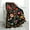 Black Red Blue, variant on Retro Colorful Flowers Blanket Floral Gifts for Women Kids Girls Mom Wife Sister Female Friends Birthday Christmas Halloween Easter Decor Home Bedroom Living Room Throw Blanket 60"x80"