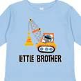 thumbnail image 4 of Inktastic Little Brother Construction Truck Boys Boys Long Sleeve Toddler T-Shirt, 4 of 5