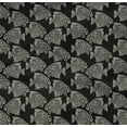 thumbnail image 4 of oneOone Organic Cotton Poplin Twill Fabric Fish Block Print Fabric BTY 42 Inch Wide, 4 of 4