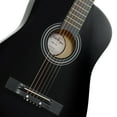thumbnail image 2 of Ashthorpe 38-Inch Beginner Acoustic Guitar Starter Package, Black, 2 of 7