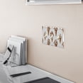 thumbnail image 5 of Yayeee Toggle Light Switch Wall Plate 3-Gang 6.37"x4.48" Decorative Outlet Cover, Brown Ice Cream Pattern, 5 of 7