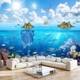 thumbnail image 3 of Wall Murals HD  Bamboo Forest Natural Landscape，Removable Large Photo Wallpaper(Self-Adhesive Wall Fabric No ) x, 3 of 6