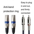 thumbnail image 3 of 2RCA Male 2XLR Caron Male Audio Balance Cable, Length: 2m, 3 of 5