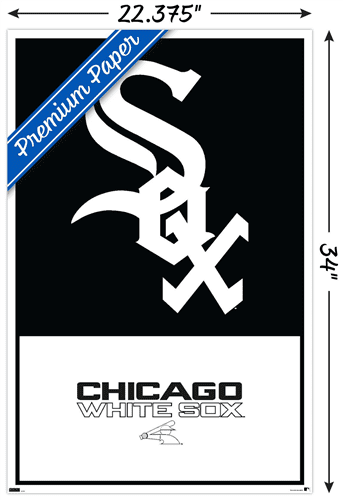 MLB Chicago White Sox - Logo 22 Wall Poster, 22.375