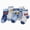 Light Gray, variant on NOLDARES Toddler Kids Mid Calf Cotton Socks, Stain-Resistant Breathable for Boys Girls All-Season School & Play 5-Pairs