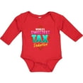 thumbnail image 3 of Inktastic Tax Deduction Funny Baby Clothes Girls Long Sleeve Baby Bodysuit, 3 of 5
