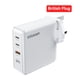 thumbnail image 1 of Cargador rápido PD de 140 W GaN para teléfonos móviles iPhone Huawei (enchufe blanco del Reino Unido) Ndcxsfigh Para estrenar, 1 of 2