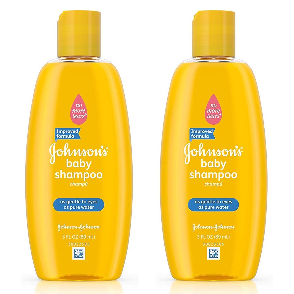 (2 Pack) JOHNSONS Baby No More Tears Shampoo, Original 3 oz Walmart