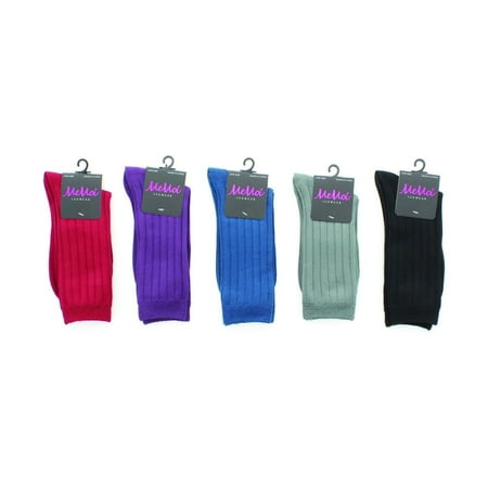 

MeMoi Essential Rib Crew Socks