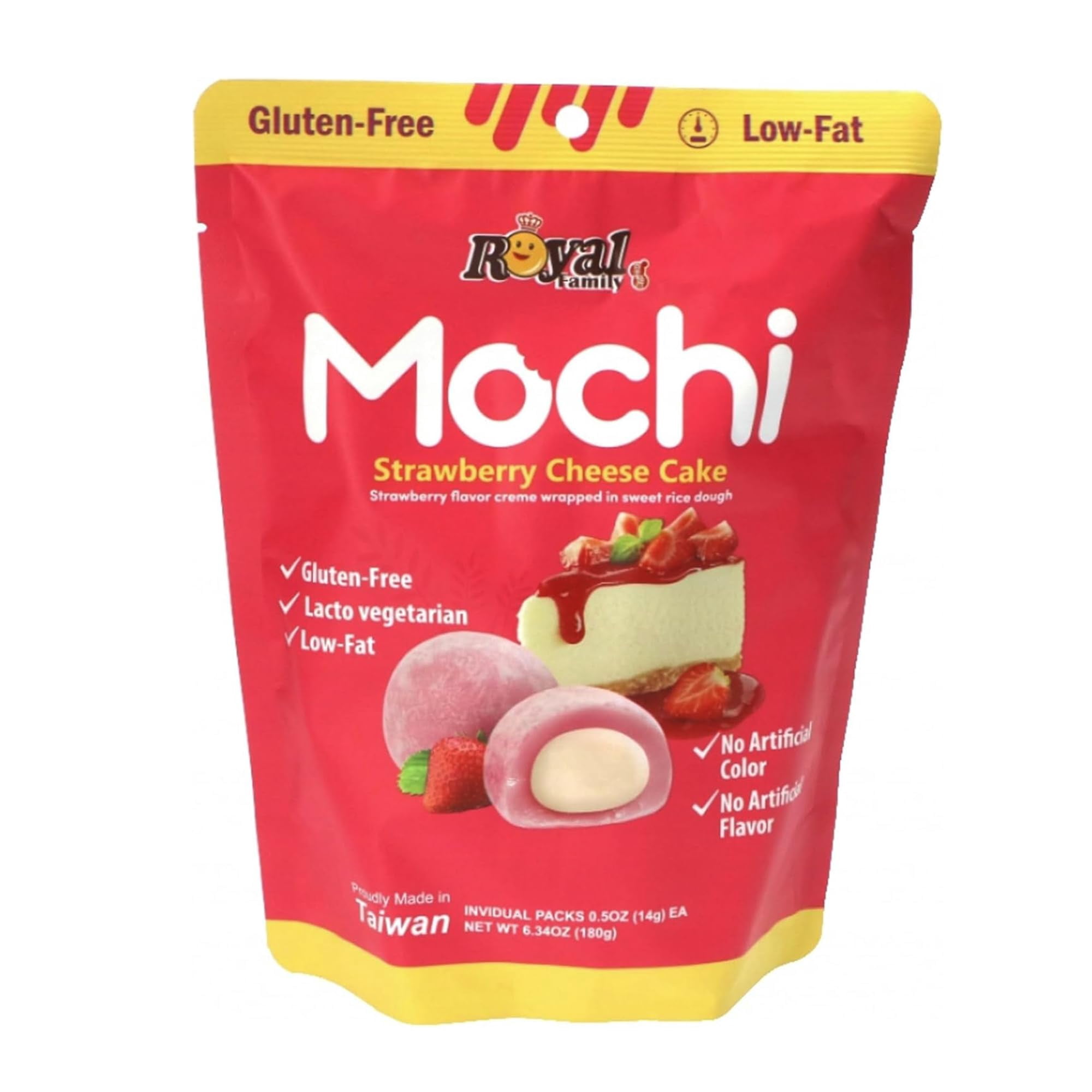 Royal Family Gluten-Free Mochi Strawberry