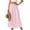Solid, variant on YHAJDS Long Skirts for Women Solid Color Embroidered Lace High Waist Tiered Maxi Skirt
