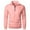 Pink, variant on Chiccall Mens Fleece Sweatshirts Quarter Zip Casual Mock Neck Sweatshirt Fashion Solid Pullover Tops