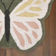 thumbnail image 3 of Mainstays Multicolor Butterfly Non-Slip Scatter Rug, 24" x 36", 3 of 5
