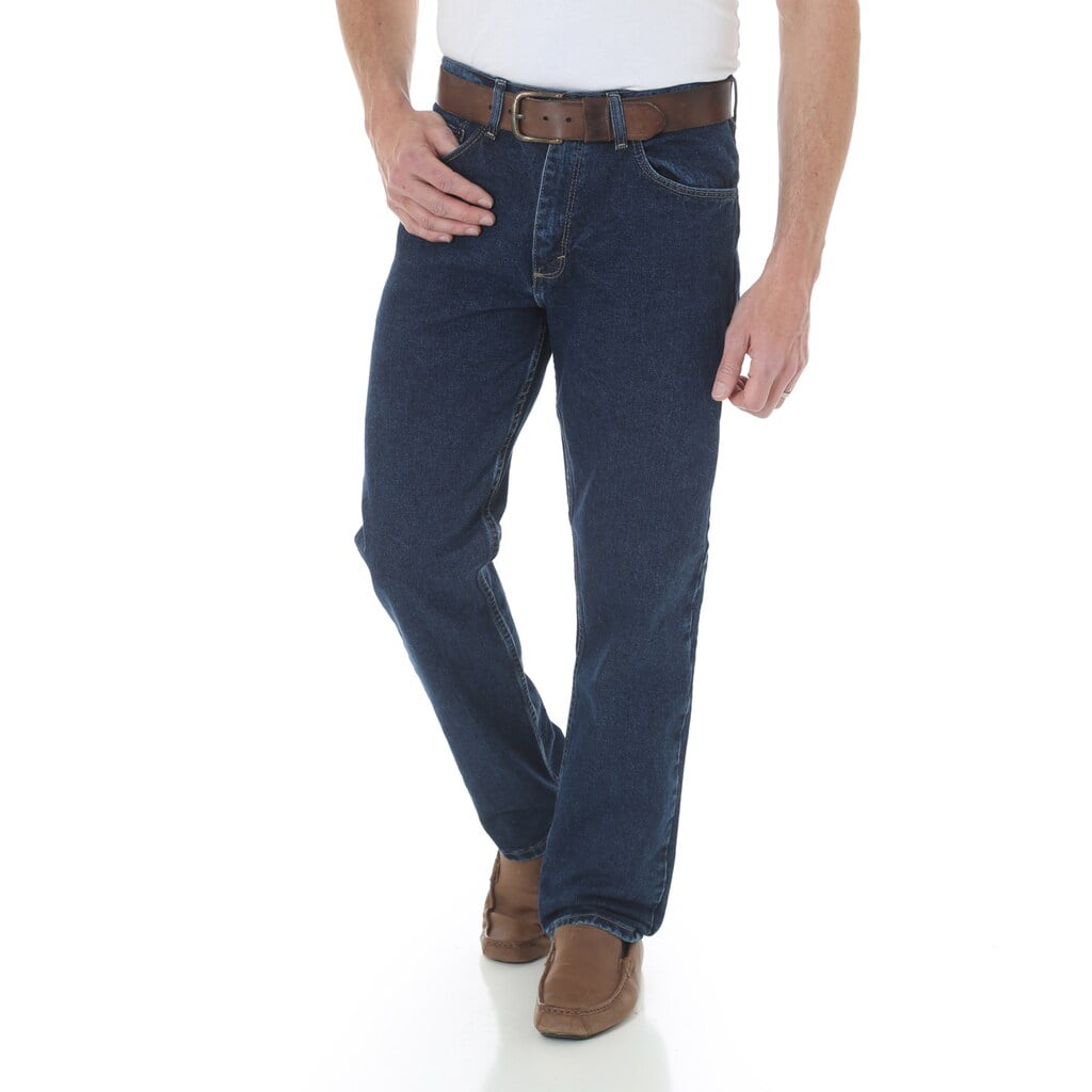 Wrangler Regular-Fit Jeans Dark Denim 
