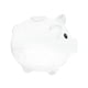 thumbnail image 5 of Alcancía de cristal con forma de cerdito, con forma de animal, para ahorrar dinero, de cristal, bonita. Transparente, 5 of 9