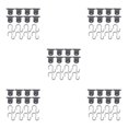 thumbnail image 2 of Guardoinrt 8pcs/set RV Sunshade Hook For Lighting Easily Install And RV Lights 5Set, 2 of 6