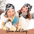 thumbnail image 4 of Lsque Panda Pattern Knitted Beanie, Unisex Winter Hat, Knit Hat Winter Beanies Thick Fisherman Beanies Cuffed Plain Skull Caps, 4 of 6