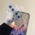 thumbnail image 3 of Compatible with iPhone 11 case Snow Mountain, Cute Anime Case Aesthetic for Women Girls,Pink,6.1 inch, 3 of 8