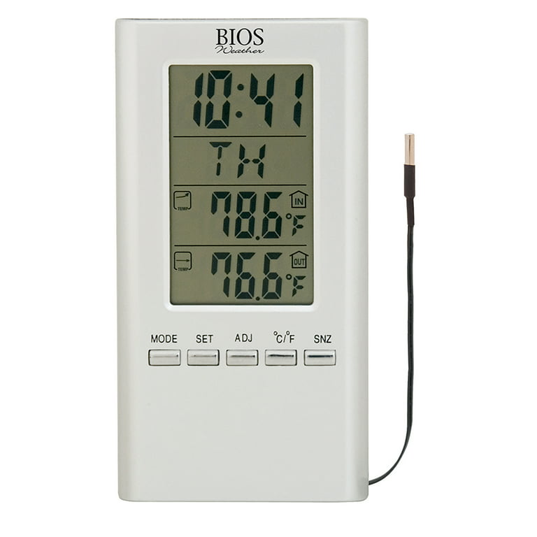 Bios Weather 313bc Digital Indoor/outdoor Thermometer 