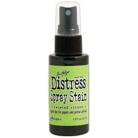 UPC: 0789541044185 | Tim Holtz Distress Spray Stain 1.9oz-Twisted Citron