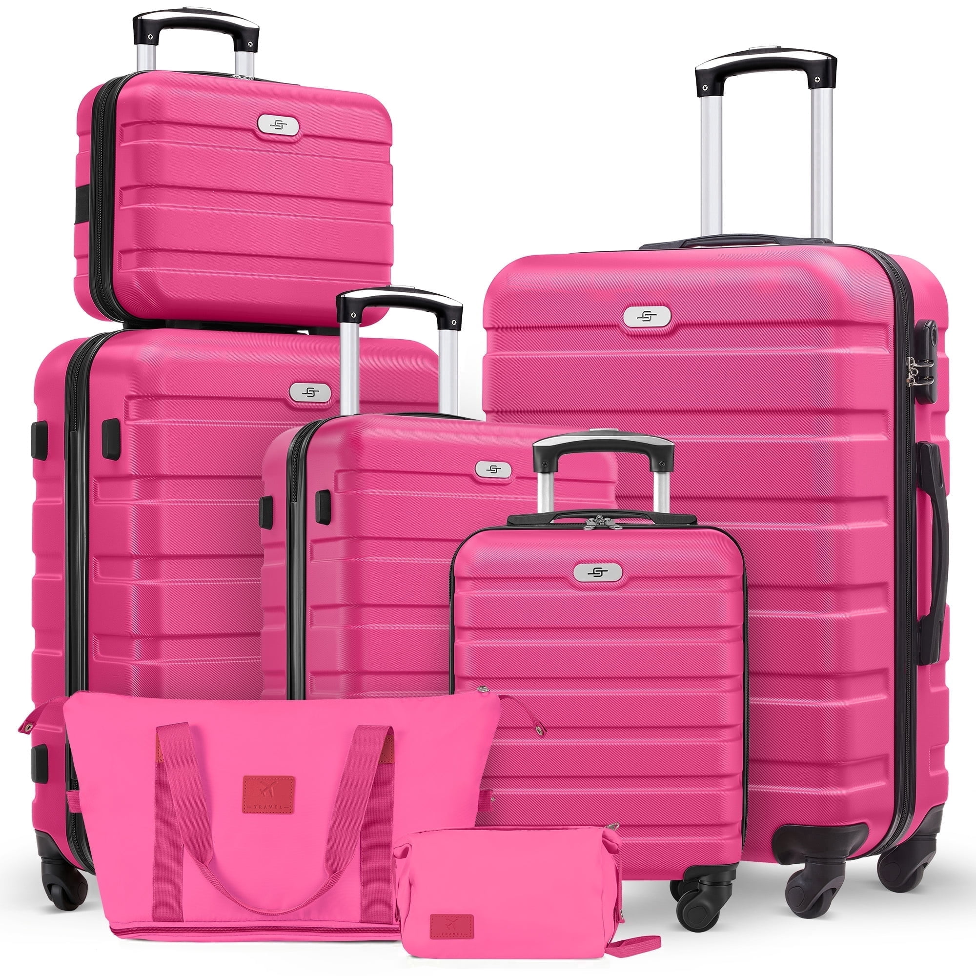 Gowill 7-Piece Luggage Set with Expandable Duffel Bag photo 1