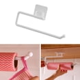 thumbnail image 2 of Harpily Organizer Rack Kitchen Punchless Pot Cover Storage Rack Multi Function Cutting Board Rack Plastic Wrap Roll Paper Hook, 2 of 4