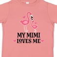 thumbnail image 4 of Inktastic My Mimi Loves Me Flamingo Girls Toddler T-Shirt, 4 of 5