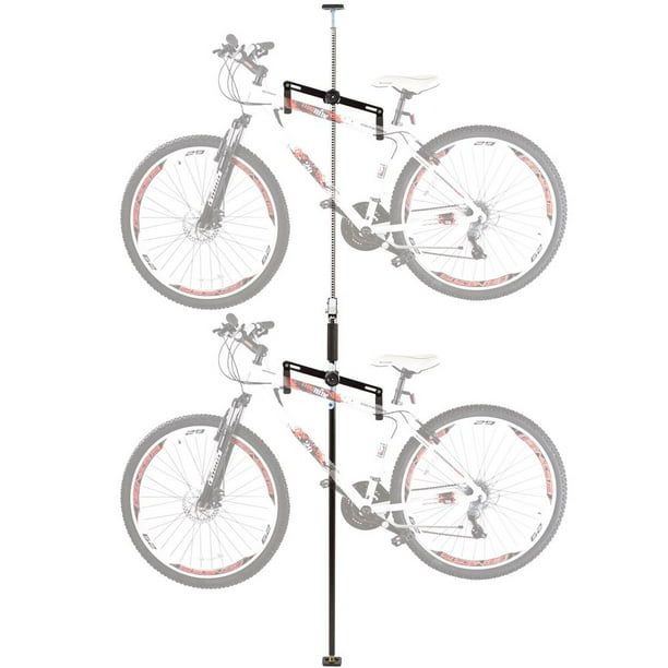 Apex BikeStand5 Double Vertical Bicycle Storage Hanger Rack, Fits 2