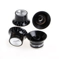 thumbnail image 3 of SIEYIO 2 Tone 2 Volume Knobs Buttons Guitar Control Silver Hat Bell Top Potentiometer C, 3 of 13