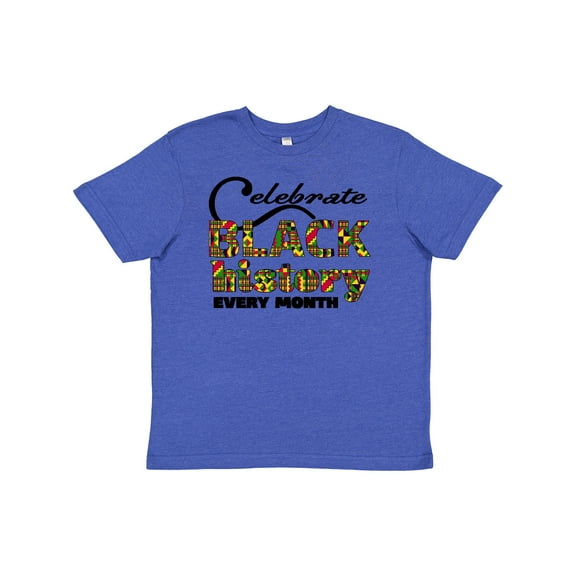 Inktastic Celebrate Black History Every Month Youth T-Shirt