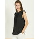 thumbnail image 4 of Blusa Elegante Sin Mangas Vintage Allegra K Para Oficina De Negocios Mujer Negro XS, 4 of 6