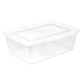 thumbnail image 1 of Caja de Almacenamiento Sterilite Apilable de Plástico Transparente 42L, 1 of 7