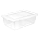 thumbnail image 1 of Caja de Almacenamiento Sterilite Apilable de Plástico Transparente 42L, 1 of 7