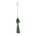 thumbnail image 1 of Maceta decorativa de macramé para colgar en interiores, elegante y práctica. Verde, 1 of 8