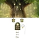 thumbnail image 3 of Puerta y ventanas de hadas, decoración exterior de jardín de hadas en miniatura, accesorios de jardín de hadas en miniatura con micropaisaje DIY Zulema Ventanas de puerta de hadas, 3 of 8