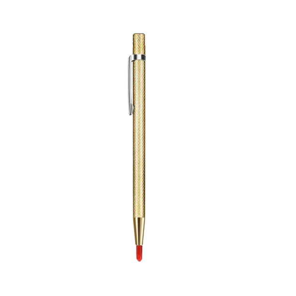 Scienceny Rotulador de azulejos de cerámica con punta de acero de tungsteno para marcas de precisión, pluma de grabado de láminas de hierro Kits y herramientas para tallar dorado