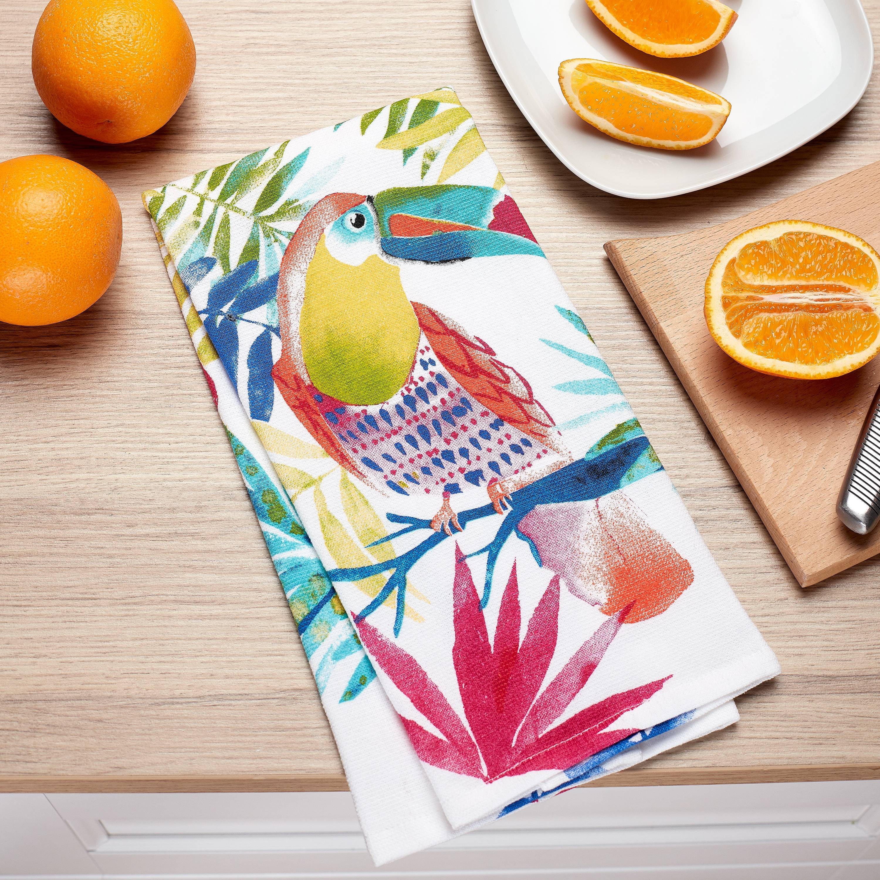 Mainstays Pigment Printed Kitchen Towel, Multiple Patterns