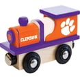 thumbnail image 1 of Masterpieces NCAA Clemson Tigers motor de tren de juguete de madera real, 1 of 5