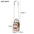 thumbnail image 2 of FORMRS Crossbody Bag for Women Shoulder Cell Phone Purse with Zipper, Beige Christmas Santa, 2 of 7