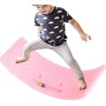 thumbnail image 1 of HUGFEGWE Balancing Board For Kids | Open Ended Curvy Rocking Seesaw | Balance Training Equipment For Boys | Girls Children | Kids-Hold Up To 25Kg For Indoor Use CJB91-17256, 1 of 8