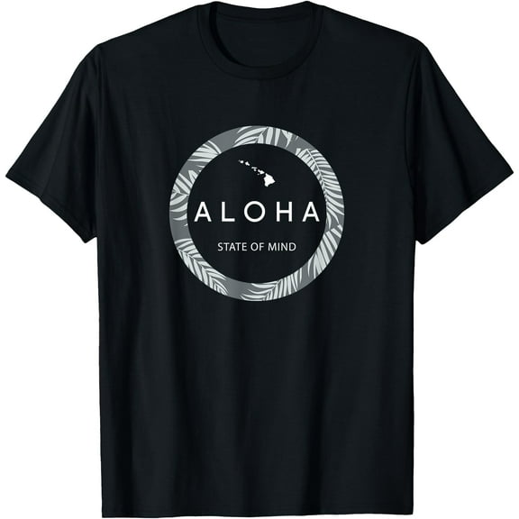 Aloha Hawaii Palm Tree Feel the Aloha Hawaiian Spirit Unisex T-Shirt for Men Women